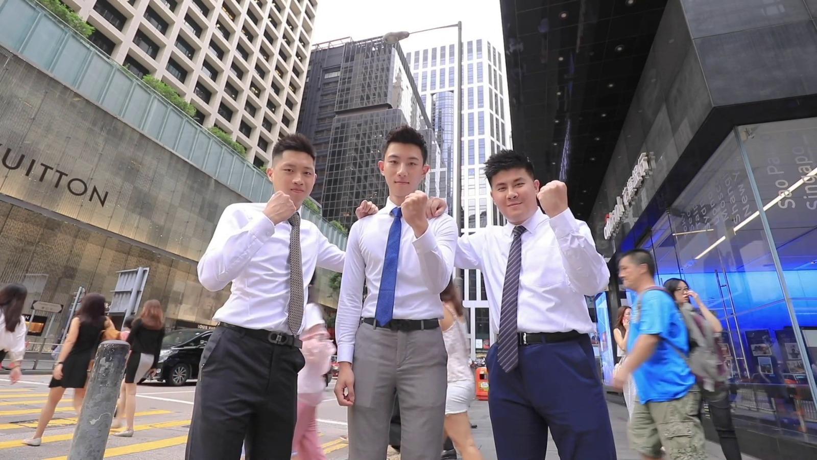 圖片說明： 香港置業推出「總有出頭天」網絡視頻，由三位90後精英分享入行及拼搏的經過，為同學們打打氣！